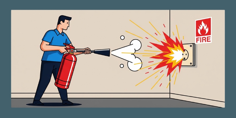 Fire Extinguisher for Electrical Fires